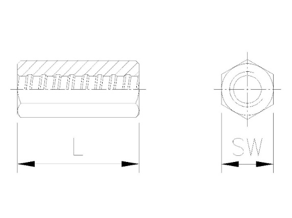 ATS 15mm Hex Nuts 90mm (HN15G90) product image