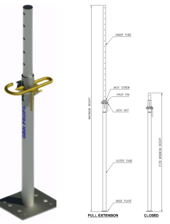conventional formwork and shoring